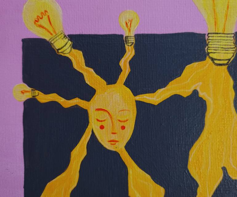 Original Conceptual Light Painting by Diana Saienko