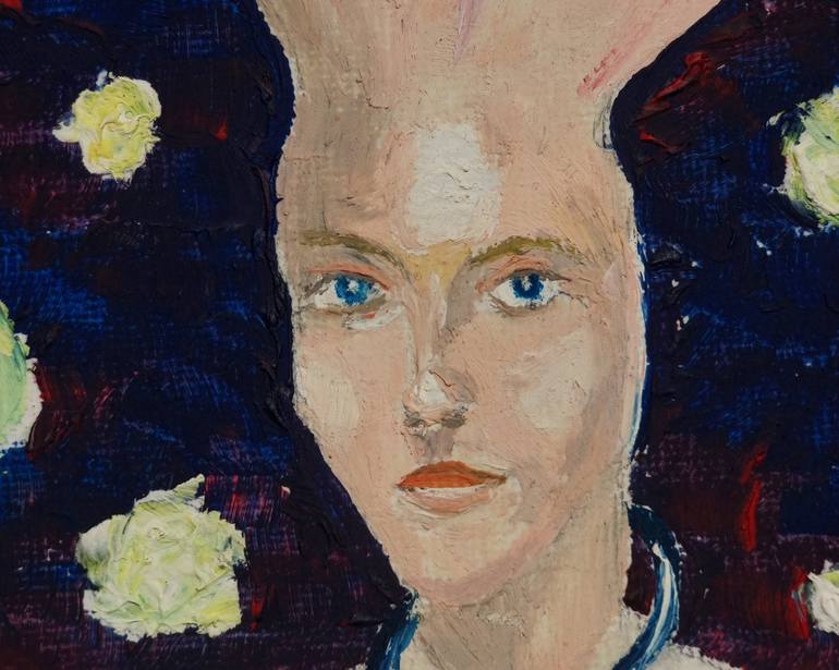 Original Portrait Painting by Diana Saienko