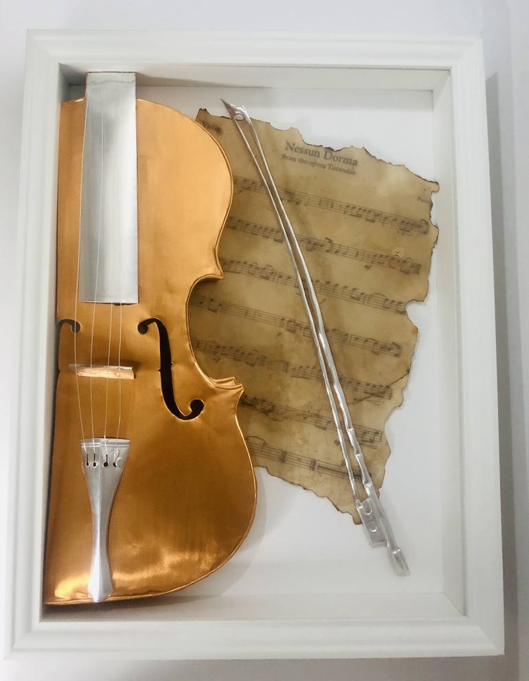Original Contemporary Music Sculpture by Paola Maccioni
