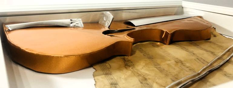Original Contemporary Music Sculpture by Paola Maccioni