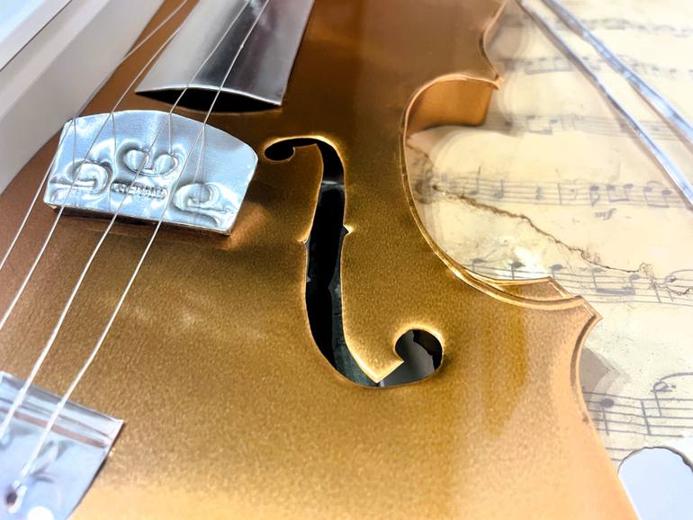 Original Contemporary Music Sculpture by Paola Maccioni
