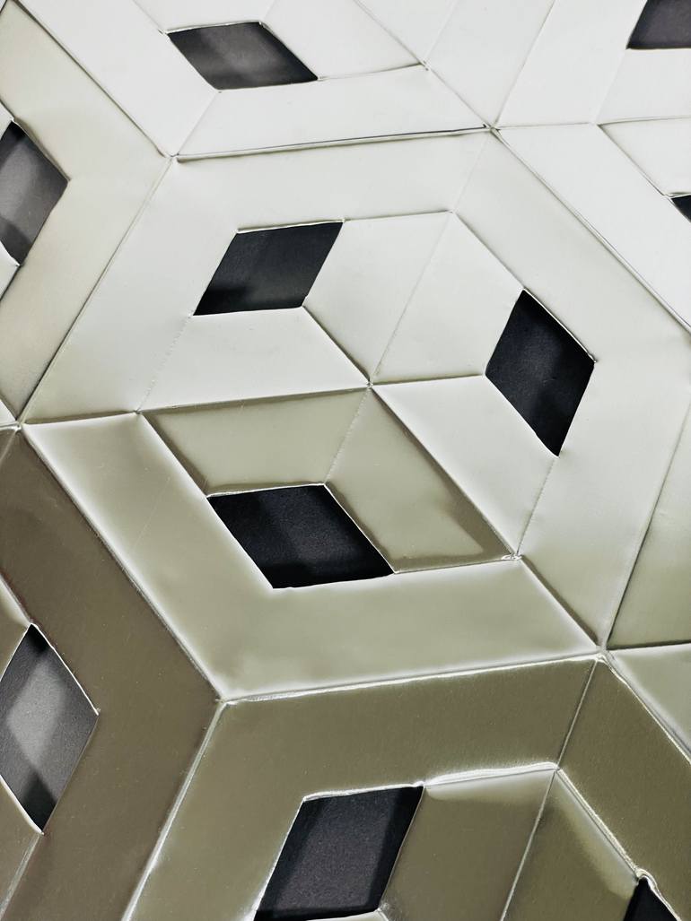 Original Minimalism Abstract Sculpture by Paola Maccioni