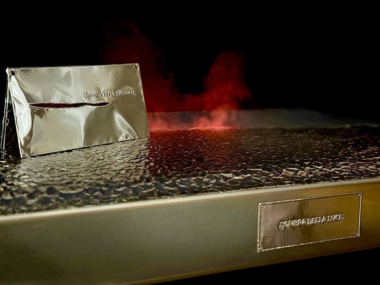 Original Contemporary Light Sculpture by Paola Maccioni