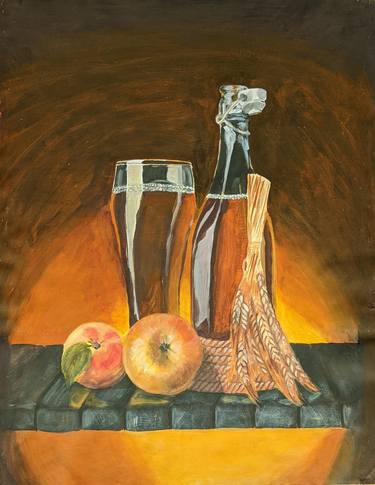 Original Realism Food & Drink Paintings by Artur Želobčastyj