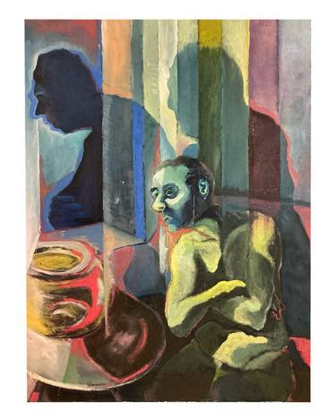 Original Expressionism People Paintings by Lorenzo Zanotti