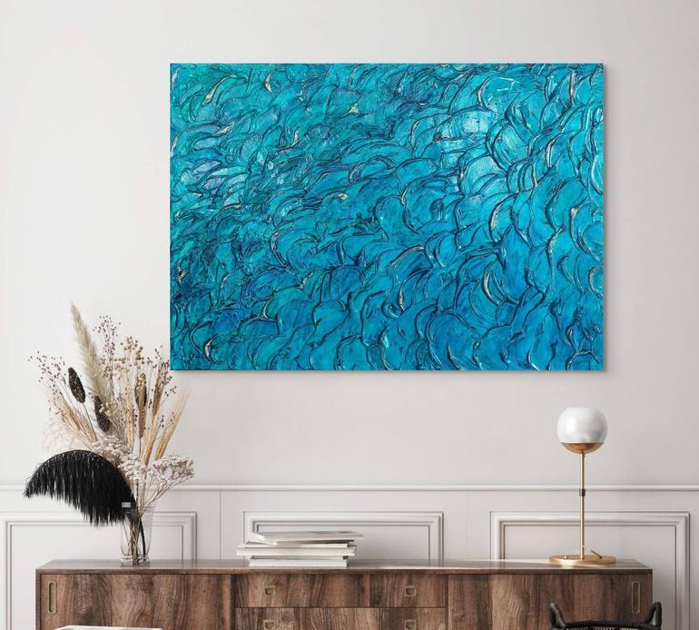 Original Abstract Painting by Julie Bevan