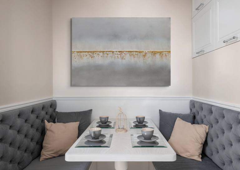 Original Abstract Expressionism Abstract Painting by Julie Bevan