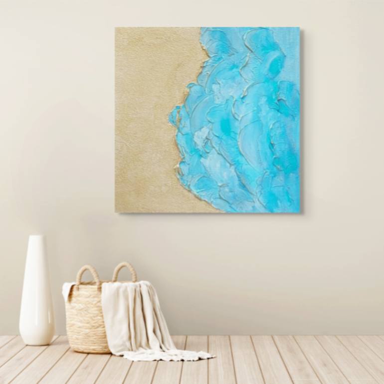 Original Abstract Expressionism Abstract Painting by Julie Bevan