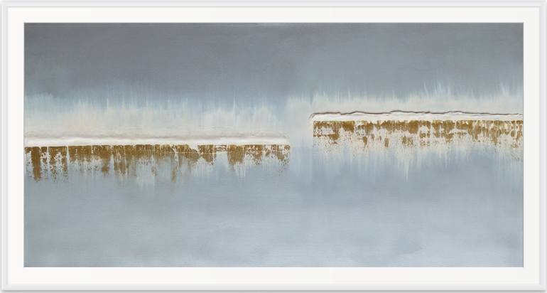 Original Abstract Printmaking by Julie Bevan | Abstract Art on Paper | Ships In The Night, Limited Edition Print