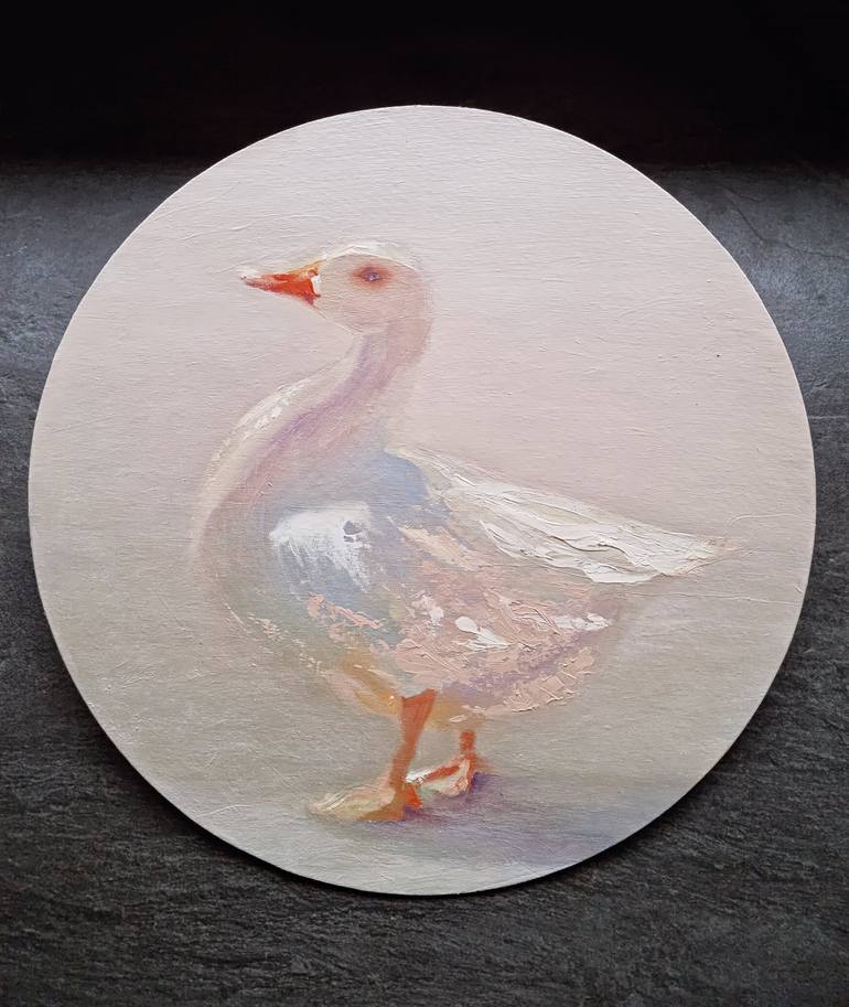 Original Fine Art Animal Painting by Alena Post