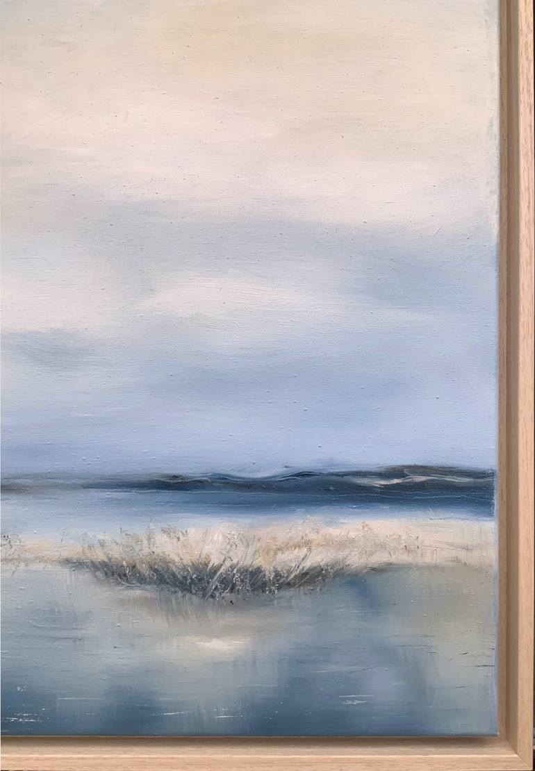 Original Abstract Seascape Painting by Alena Post