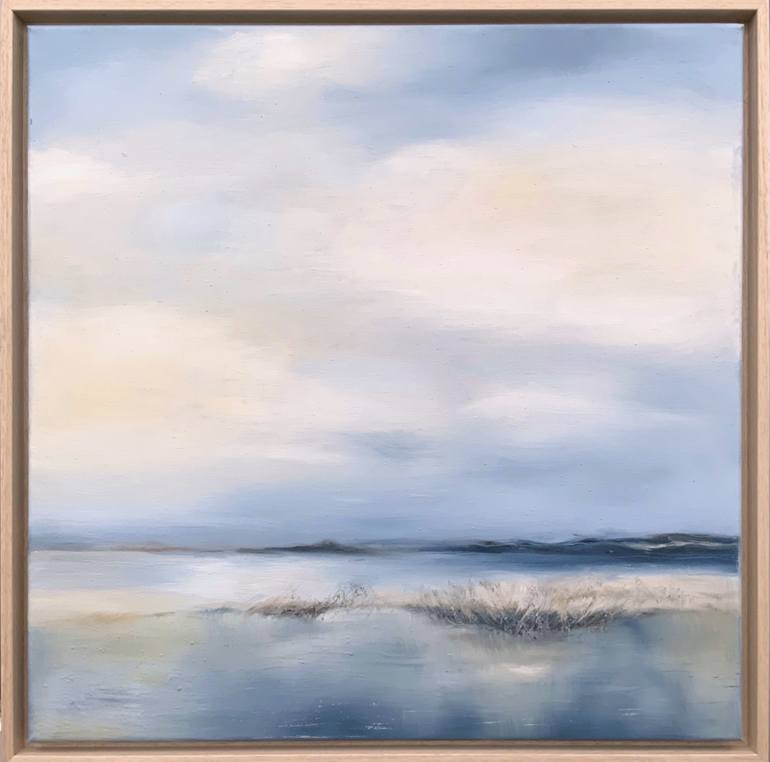 Original Abstract Seascape Painting by Alena Post