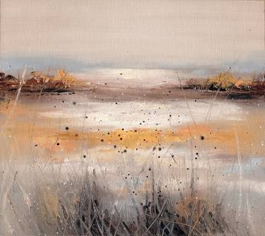 Original Abstract Landscape Paintings by Alena Post