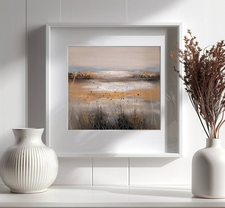 Original Abstract Landscape Painting by Alena Post