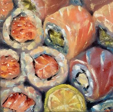 Original Abstract Food & Drink Paintings by Alena Post