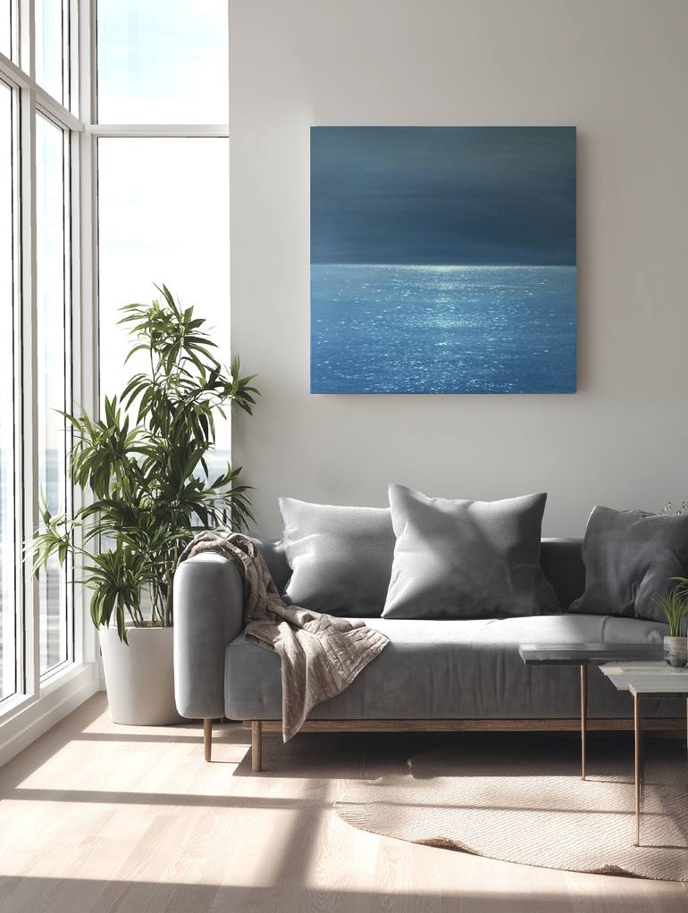 Original Abstract Expressionism Water Painting by Alena Post
