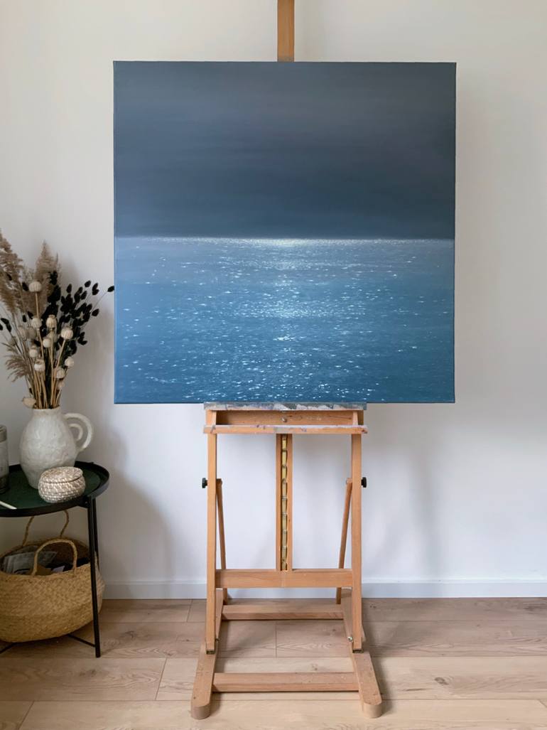 Original Abstract Expressionism Water Painting by Alena Post
