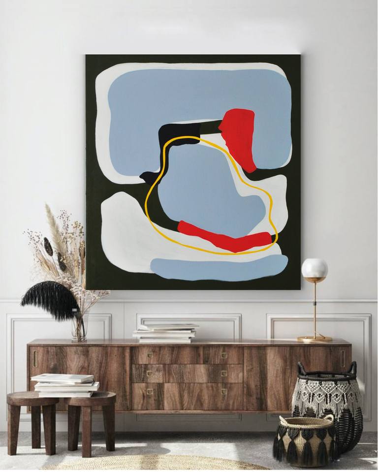 Original Abstract Painting by Anfisa Kunevich