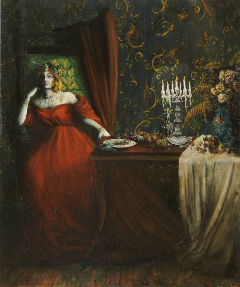 Decadence Painting by Alice Prieuret Saatchi Art