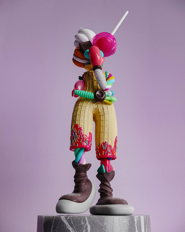 Original Conceptual Abstract Sculpture by Taras Yoom