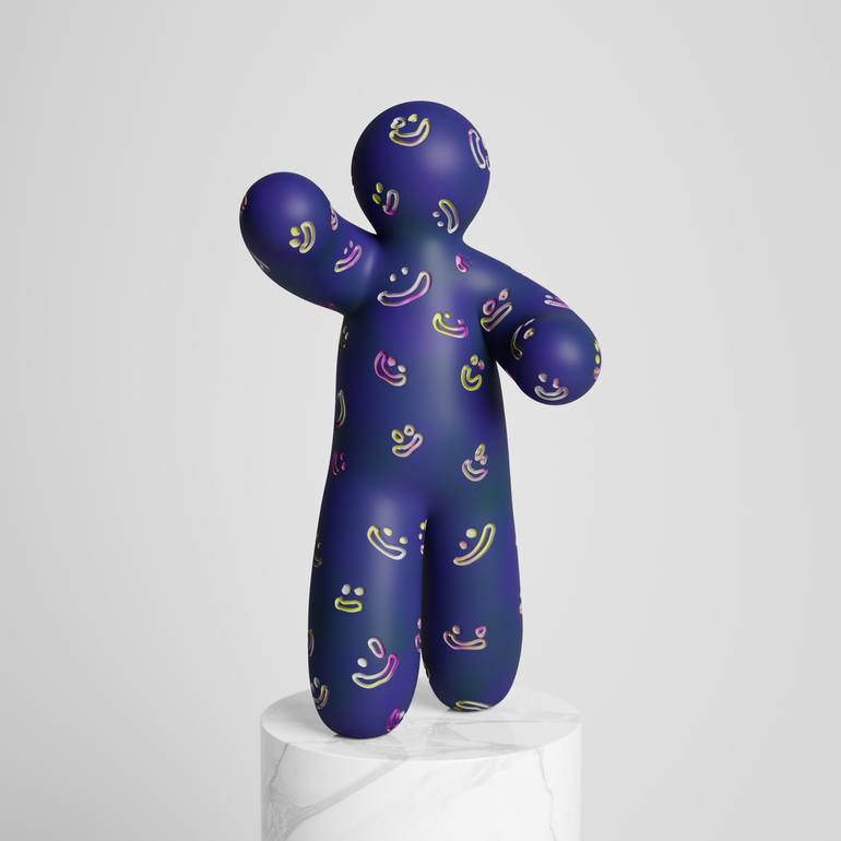 Original Conceptual Abstract Sculpture by Taras Yoom