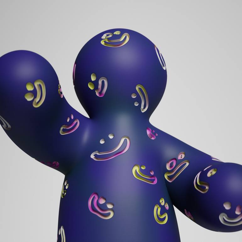 Original Conceptual Abstract Sculpture by Taras Yoom