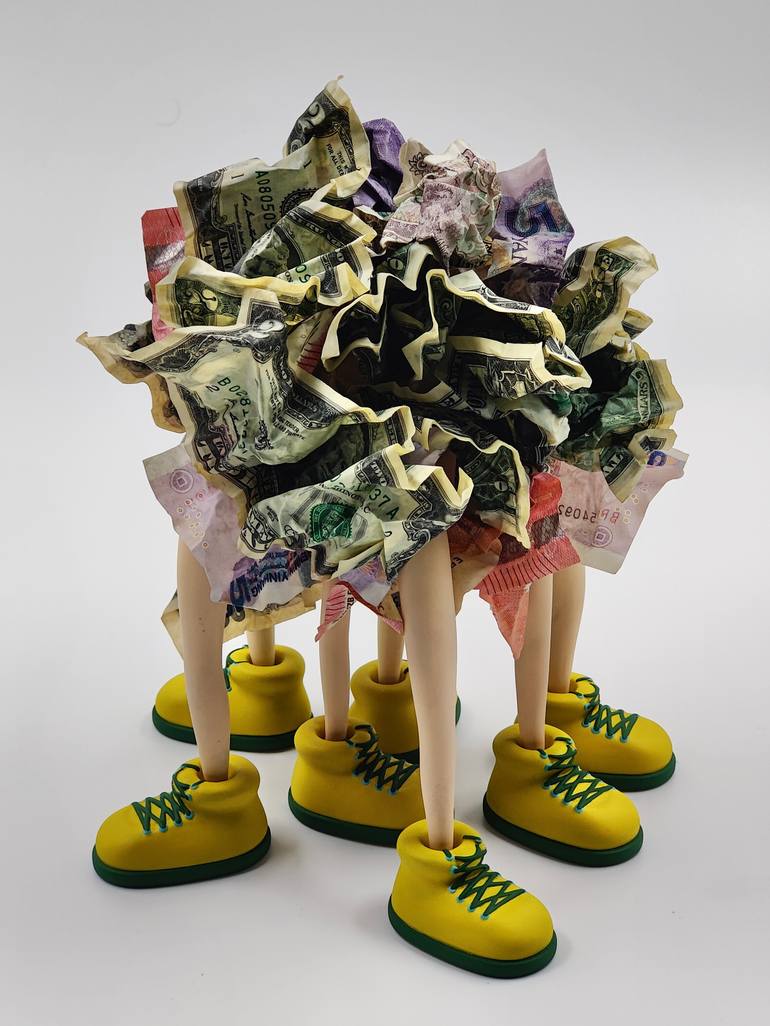 Original Conceptual Politics Sculpture by Taras Yoom