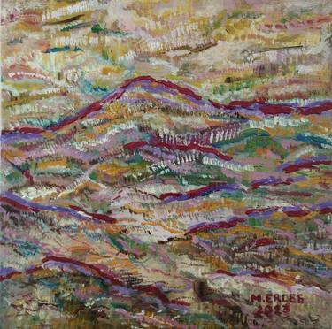 Original Abstract Landscape Paintings by Mirjana Erceg