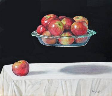 Original Food Painting by John Pacovsky