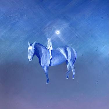 Original Surrealism Animal Paintings by Eden Miller