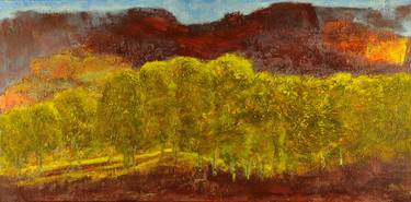 Original Expressionism Landscape Paintings by Linda Hamilton