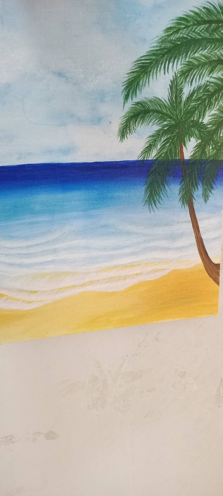 Original Beach Painting by Reetu Sharma