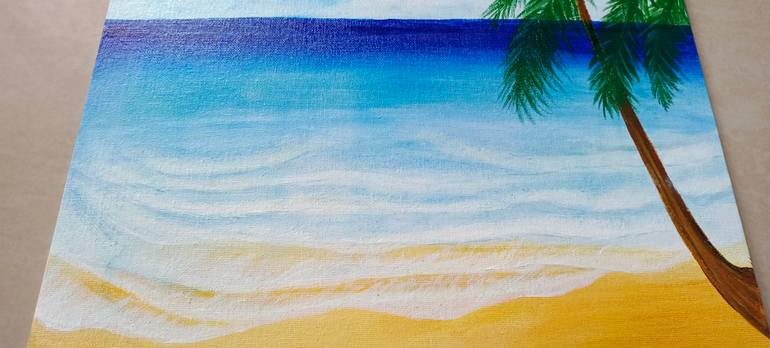 Original Other Beach Painting by Reetu Sharma