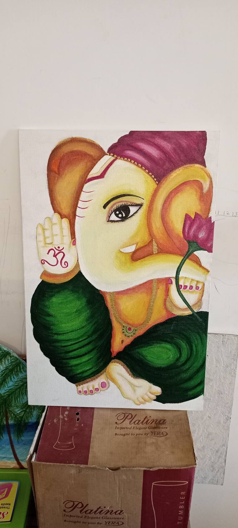 Original Religious Painting by Reetu Sharma