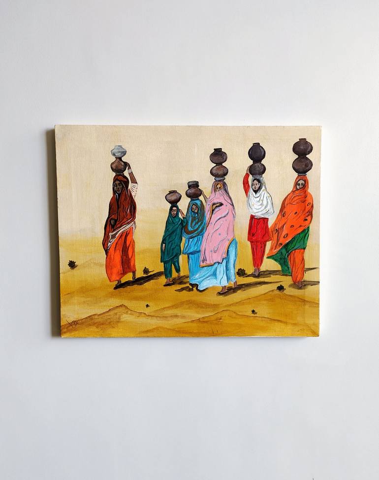 Original Culture Painting by Harram Tariq