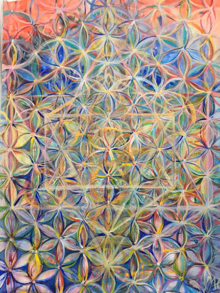 Series Flower of Life: Tree of Life Painting by Marina Grigoryeva ...