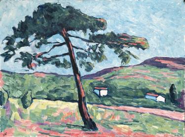 Original Impressionism Landscape Paintings by Jan Willem Versteeg
