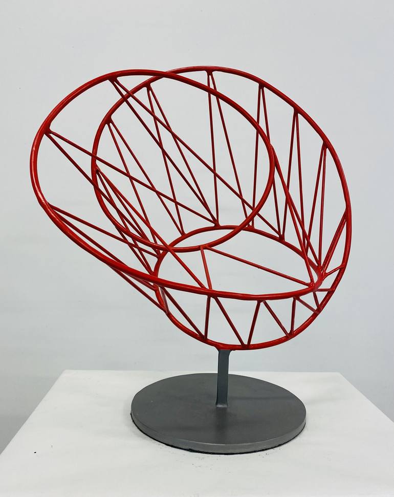 Original Conceptual Abstract Sculpture by Creighton Phillips