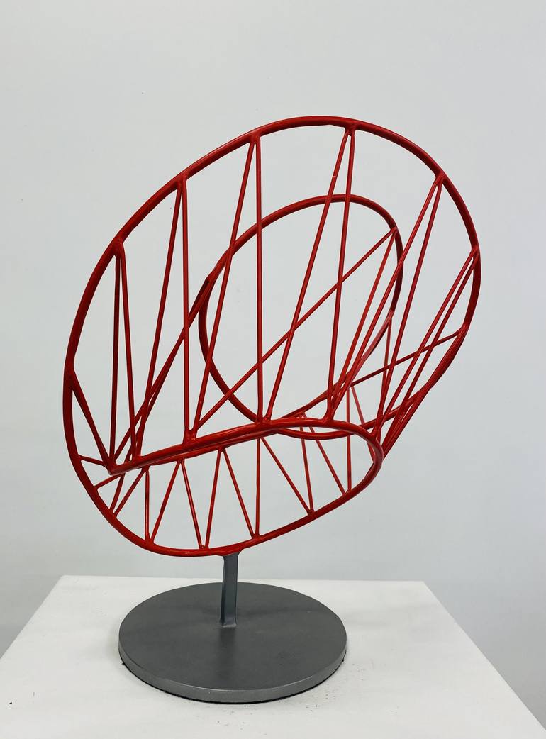 Original Conceptual Abstract Sculpture by Creighton Phillips