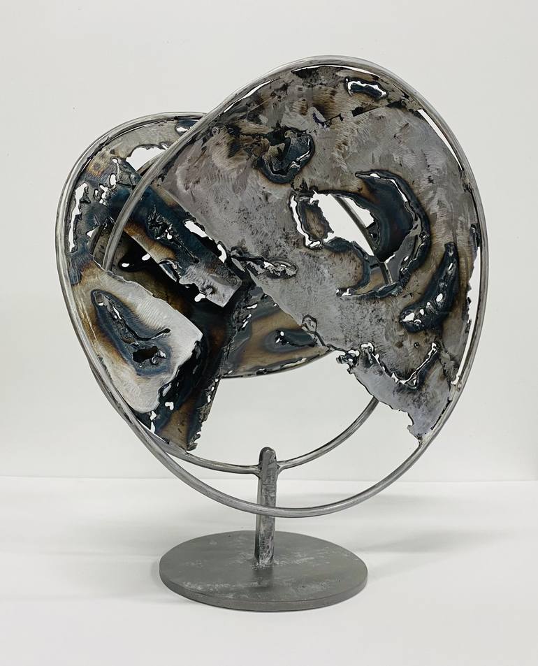 Original 3d Sculpture Outer Space Sculpture by Creighton Phillips