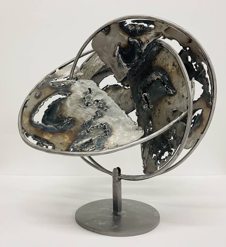 Original 3d Sculpture Outer Space Sculpture by Creighton Phillips