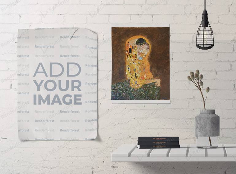 Original Contemporary Love Painting by Wassi Wild