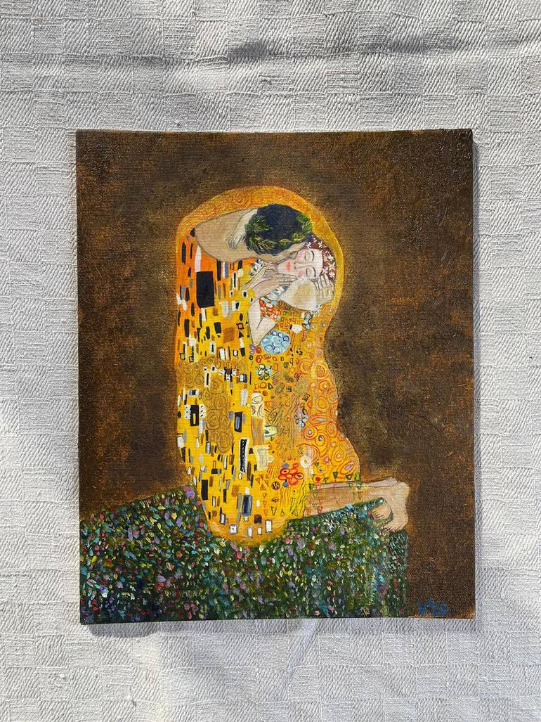 Original Contemporary Love Painting by Wassi Wild