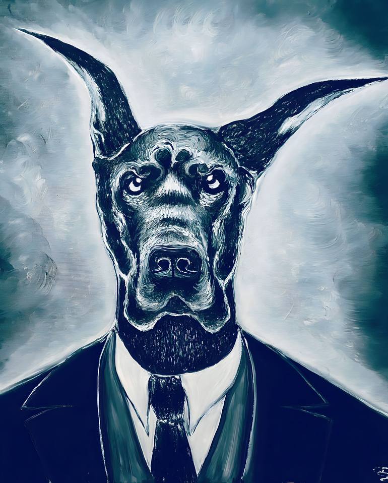 Original Abstract Body Painting by David Bezak