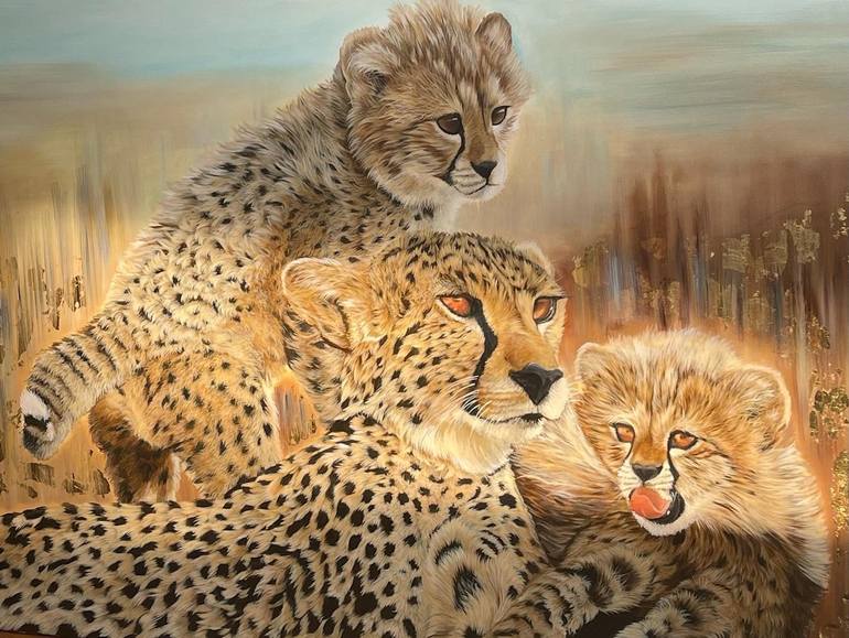 Original Contemporary Animal Painting by Zoya Aafaq