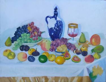 Original Realism Food & Drink Paintings by Elena Seyfi