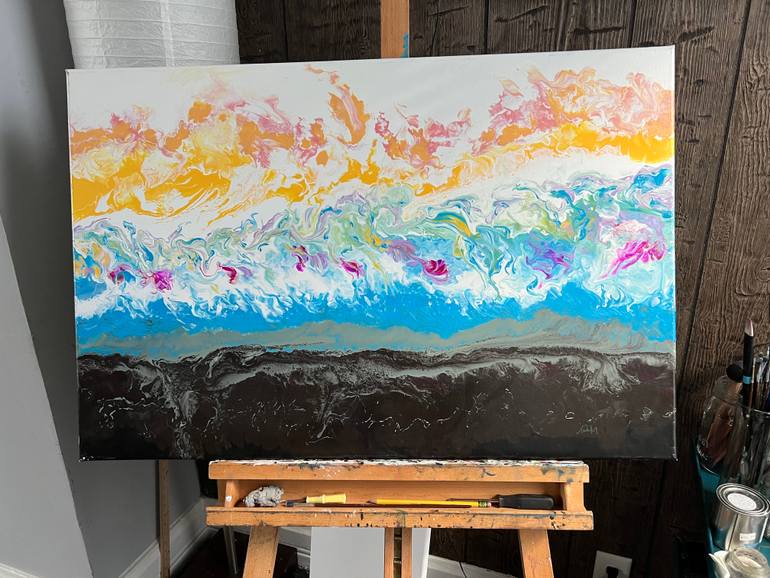 Original Contemporary Abstract Painting by Tara Price