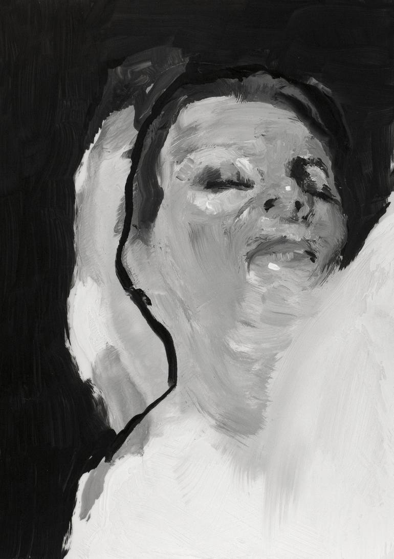 Original Figurative Portrait Paintings by Julien Spianti