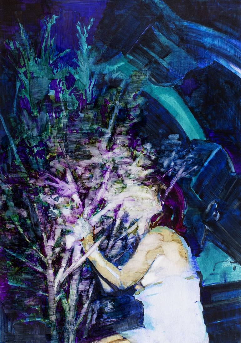 Original Contemporary People Paintings by Julien Spianti