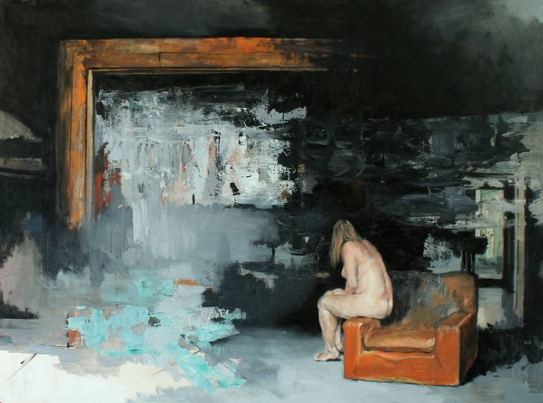 Original Realism Nude Paintings by Julien Spianti